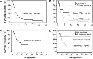 Efficacy and safety of gemcitabine plus docetaxel in Japanese patients with unresectable or recurrent bone and soft tissue sarcoma: Results from a single-institutional analysis